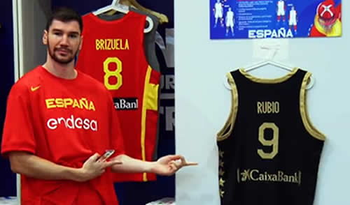 Camiseta Ricky Rubio vestuario