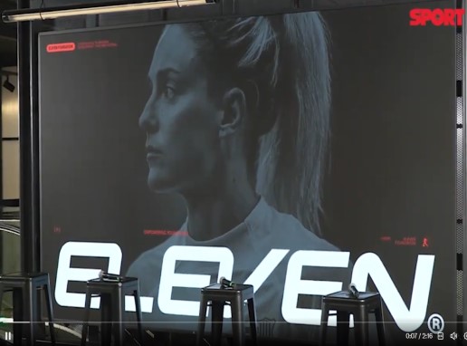 Imagen de Alexia Putellas en la presentación de su Fundación Eleven, en Sport