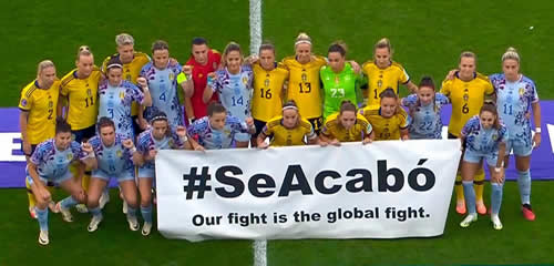 Lucha global femenina Suecia España